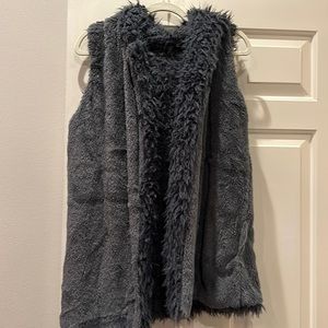 Reversible Gray Vest